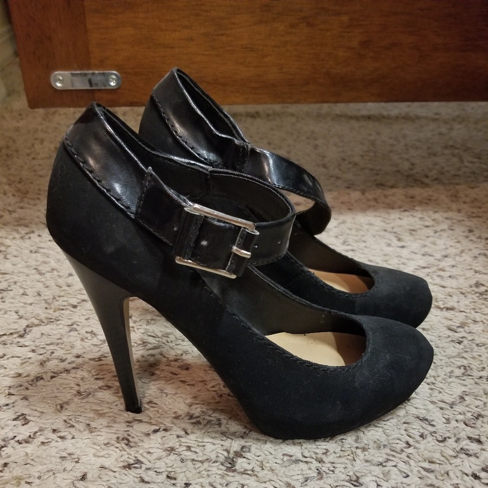 Black heels